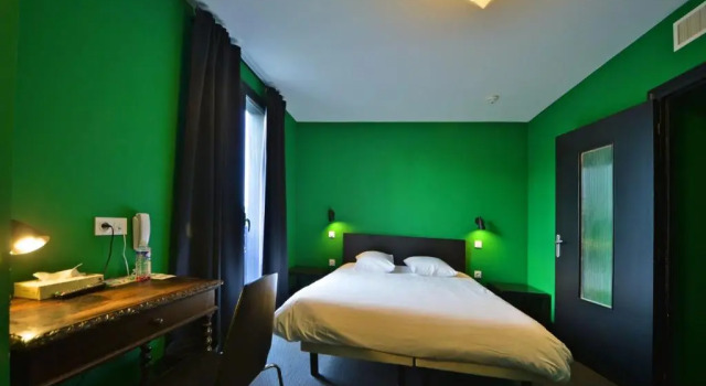Standard triplă cameră Logis Hôtel Restaurant La Mire