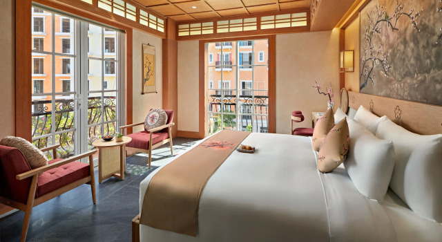 Двухместный номер Standard с балконом и с видом на город Sakurakyo Hotel & Spa Phu Quoc - Spa Inclusive for June to September Stay