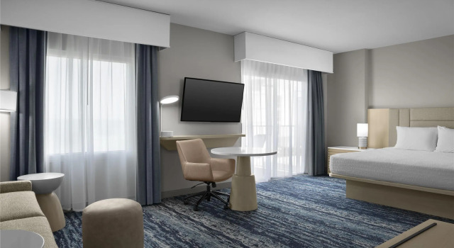 Люкс Hampton Inn & Suites Ocean City Bayfront-Convention Center