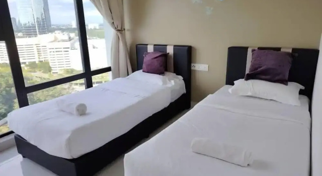 Апартаменты Mid Valley Megamall View Southkey Mosaic 3BR 2FREE By Natol