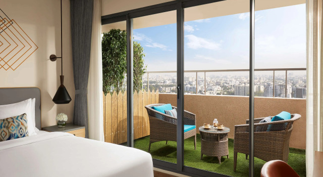Двухместный номер с балконом Hyatt Place Vadodara