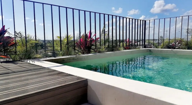 Апартаменты Cute Bright Centric Apartment in Tulum Centro