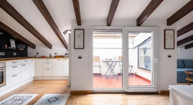 Апартаменты Loft con 2 Terrazzi nei Pressi Della Johns Hopkins University