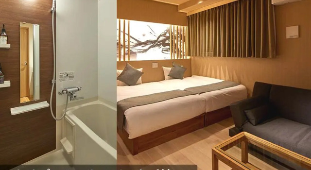 Трёхместный номер Standard Stay SAKURA Tokyo Shinjuku Hyakukura
