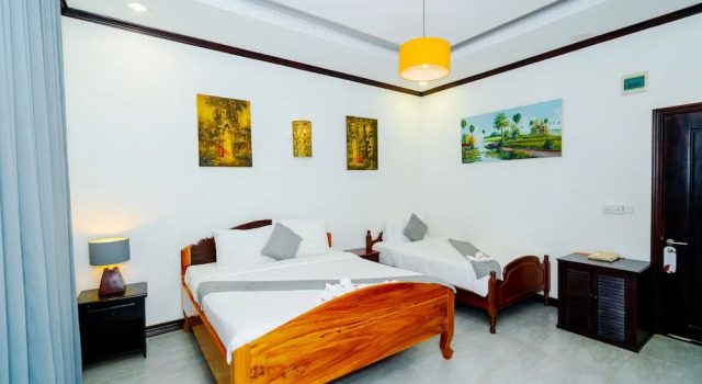 Двухместный номер Deluxe Angkor Tempora Boutique
