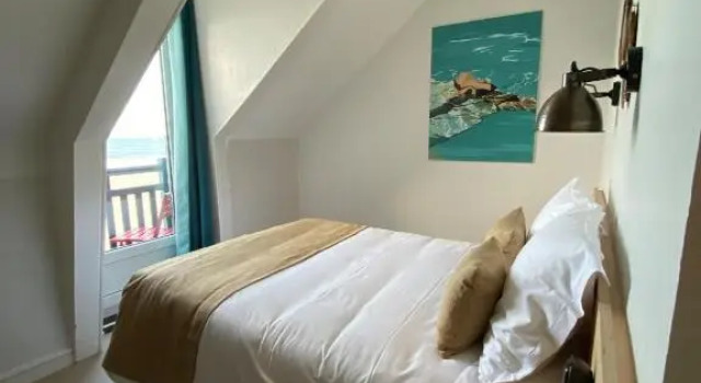 Двухместный номер Standard Мансарда с видом на море Hôtel Les Charmettes - Saint Malo