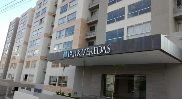Park Veredas Flat 430, Забронировать Отель Риу-Кенти Гояс, рядом с Аквапарк Parque das Fontes