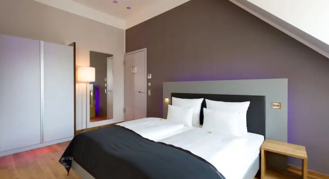 Двухместные апартаменты Standard Qube Hotel Bergheim