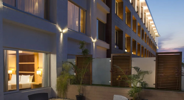 Двухместный номер Deluxe с балконом Mysore County Retreat