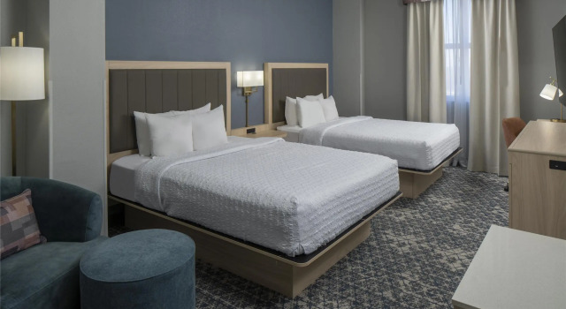 Четырёхместный номер Standard Hampton Inn & Suites Montgomery-Downtown