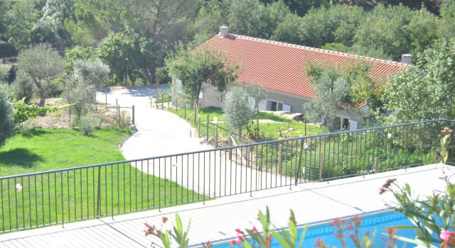 Кровать в общем номере I Love Dão Casas Da Fraga