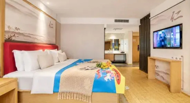 Семейный люкс Bella Hotel (Dongying Guangrao Le'an Street International Expo Center)