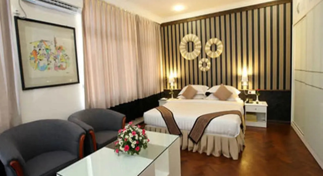Двухместный номер Deluxe с красивым видом из окна Mandalay City Hotel