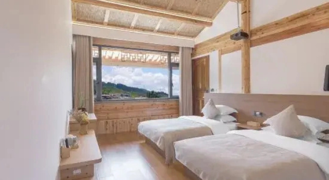 Семейный люкс Luxury Yunshuihe.Hotspringinn(DongshanHotspringVillageBranch)