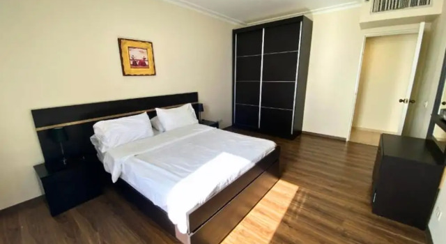 Habitación familiar Estándar 2 dormitorios ático con balcón y con vista al mar Almog Beach Apartments מגדלי חוף הכרמל חיפה