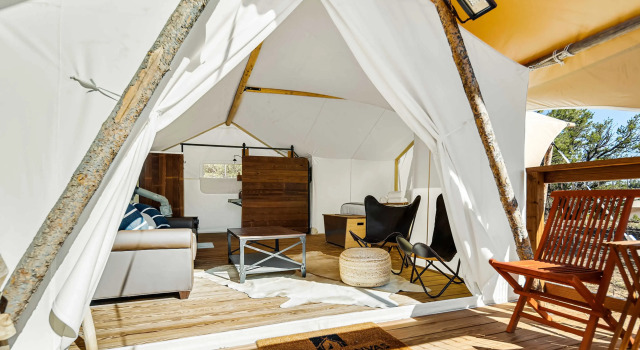 Люкс Under Canvas White Mountains