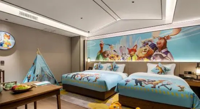 Семейный тент Gonghe Moshang Qingya Hotel (Ordos Zoo Dongsheng Branch)