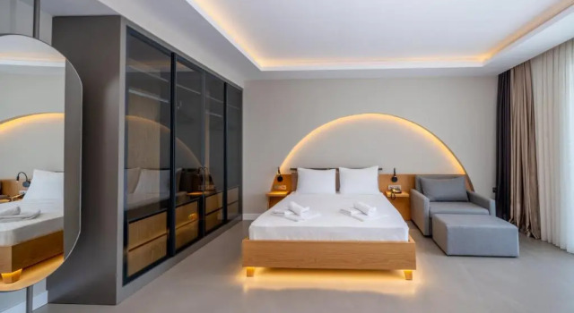 Люкс Deluxe с видом на море Отель Kas Marin Hotel