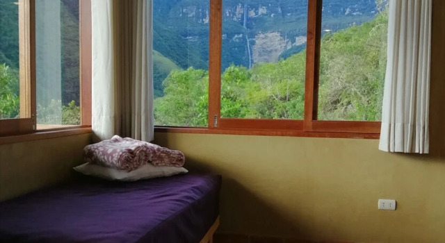 Habitación doble Estándar con balcón y con vista panorámica Goctamarca Lodge