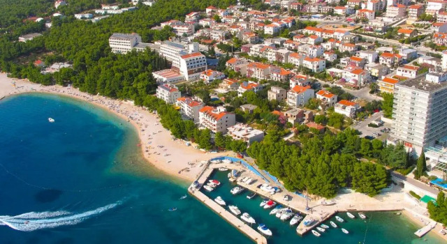 Студия с балконом и с видом на море Apartments Villa Jarak