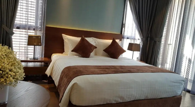 Двухместный номер Deluxe с балконом Orchid Boutique Hotel & Apartment