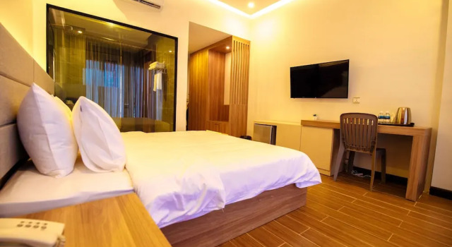 Двухместный номер Deluxe с балконом и с видом на море Hai Ma Hotel