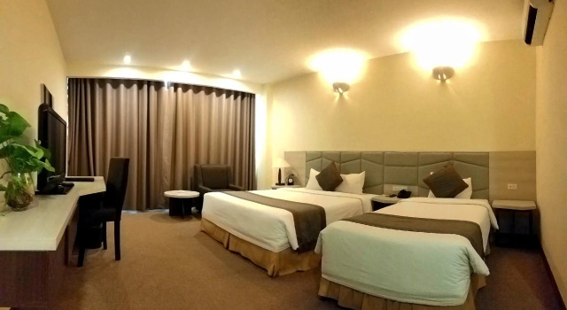 Трёхместный семейный номер Deluxe Muong Thanh Dien Chau Hotel