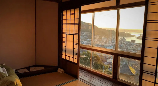 Номер 4 Tatami Mats Fuji Onomichi Guest House Miharashi-tei