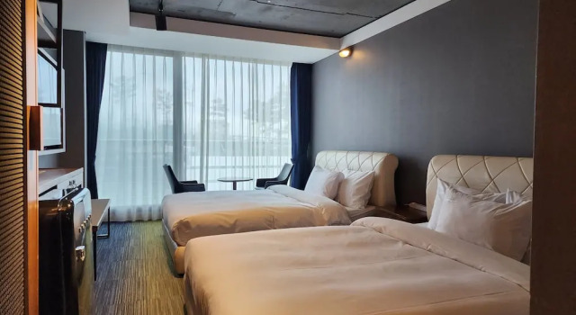 Двухместный семейный номер Standard с видом на окрестности Marevo Beach Hotel
