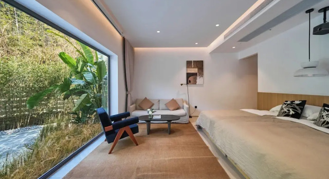 Двухместный номер Standard с видом на горы Miyue Shenzhen Tianlu Secret Wild Wizard Holiday Hotel