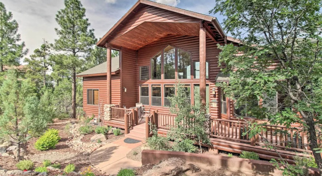 Коттедж Torreon 'crow's Nest' Mountain Home w/ Views!
