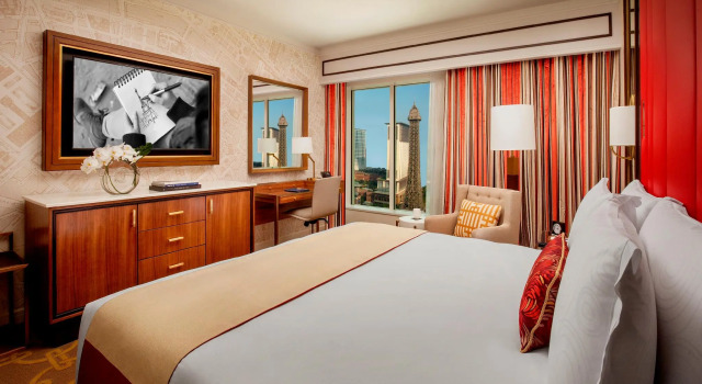 Deluxe Dvoulůžkový s manželskou postelí pokoj The Parisian Macao