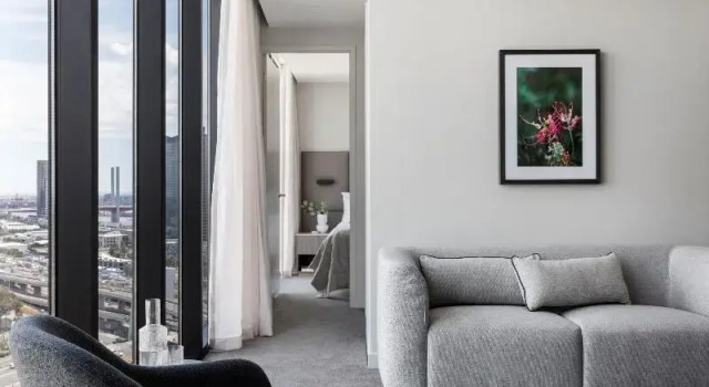 Двухместный номер Deluxe c 1 комнатой Oakwood Premier Melbourne