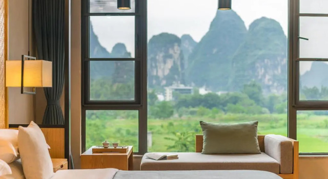 Двухместный номер Standard с видом на реку Yangshuo Zen Garden Resort - Rich Chinese traditional activities
