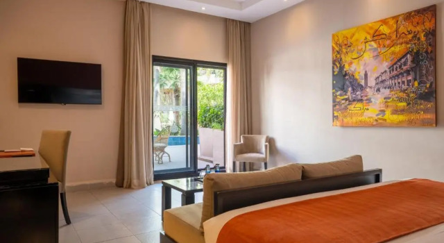Двухместный номер Superior с видом на бассейн Kech Boutique Hotel