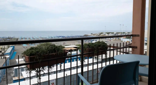 Двухместный номер Standard с балконом и с видом на море Hotel Santa Maria