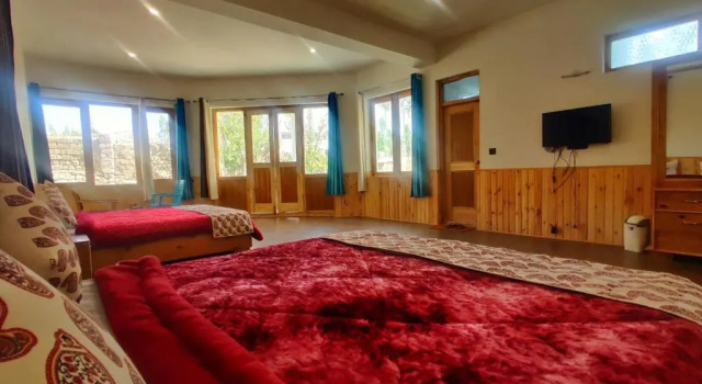 Семейный номер Standard с видом на сад Glacier View Guest House