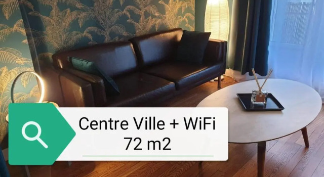 Апартаменты "Le Rollin Cosy" LOVELY - CONFORT- RELAX - CENTRE VILLE - 6 Voyageurs
