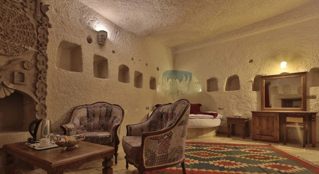 Люкс Deluxe с балконом Vezir Cave Suites