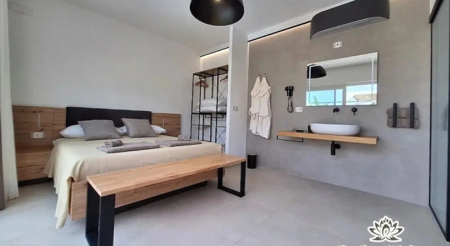 Superior cameră cu vedere la grădină Giardino D'Oriente Rooms & Suites