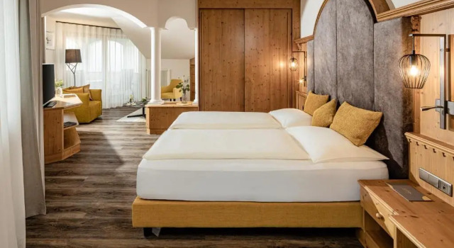 Полулюкс с балконом и с видом на горы Hotel Krause