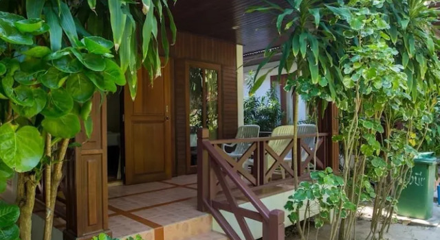 Семейное бунгало с балконом Long Beach Lodge, Chaweng Beach, Koh Samui