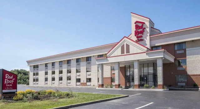Кровать в общем номере Sycamore Suites