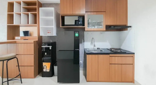 Апартаменты c 1 комнатой Elegant and Spacious 1BR at Patraland Amarta Apartment By Travelio