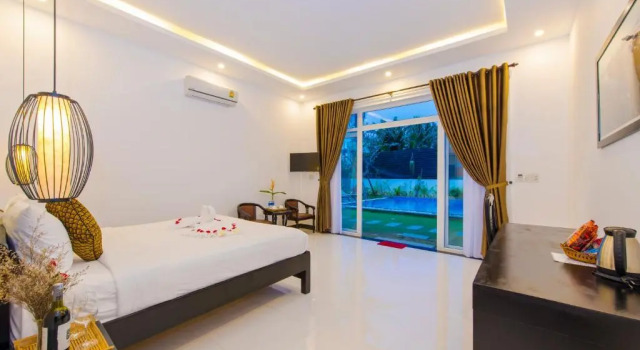 Двухместный номер Standard с видом на бассейн Hoi An Sunny Pool Villa