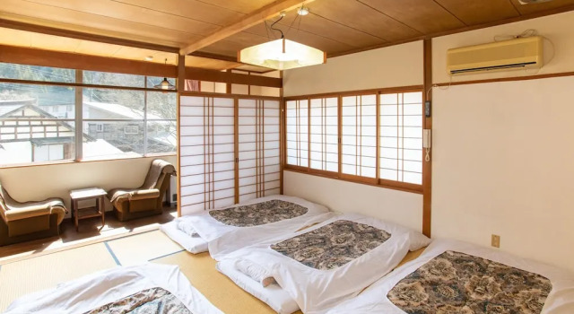 Четырёхместный номер Standard Tabist Hana Hotel Takinoya Aizu-Yanaizu