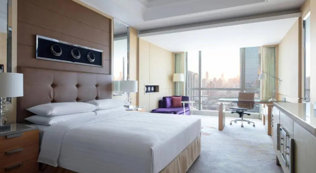 Двухместный номер Guest Mall view Guangzhou Marriott Hotel Tianhe