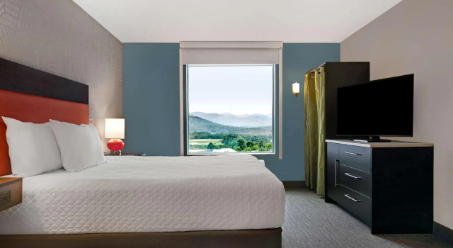 Двухместный люкс с видом на горы Home2 Suites By Hilton Asheville Airport