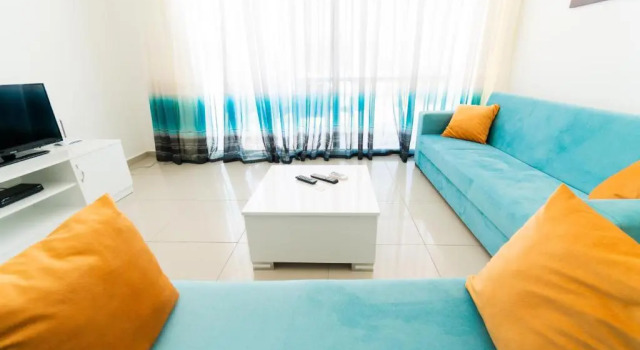 Spacious Three-Bedroom Apartment with Sea View A4, Rezervovat Apartmán Hotely v Northern Cyprus s parkováním, Parkování
