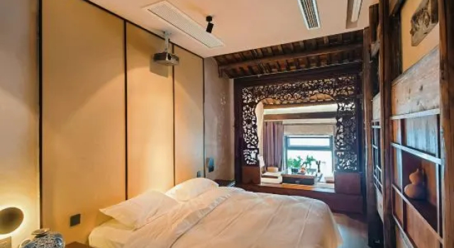 Двухместный люкс с 2 комнатами Guizhifang Private Hot Spring Vacation Apartment (Guantang Hot Spring Resort)